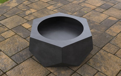 Volumetric Hexagon Fire Pit